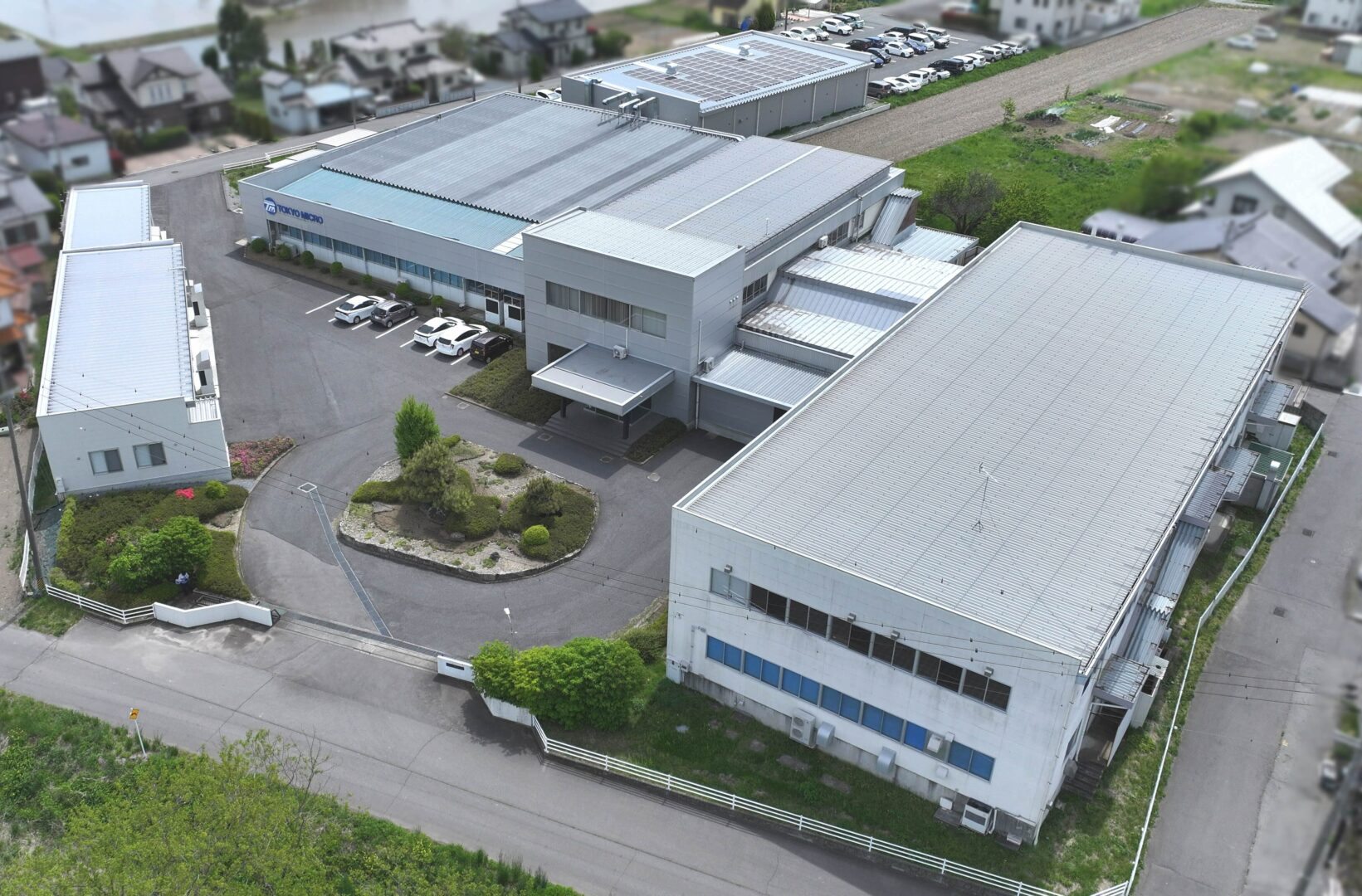 本社社屋空撮画像